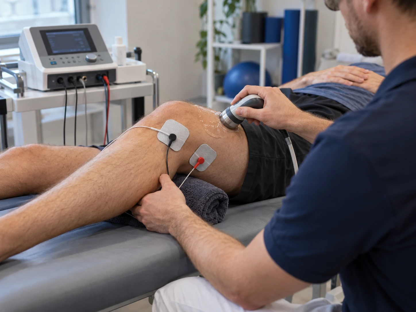 Professionelle Elektrotherapie und Ultraschalltherapie